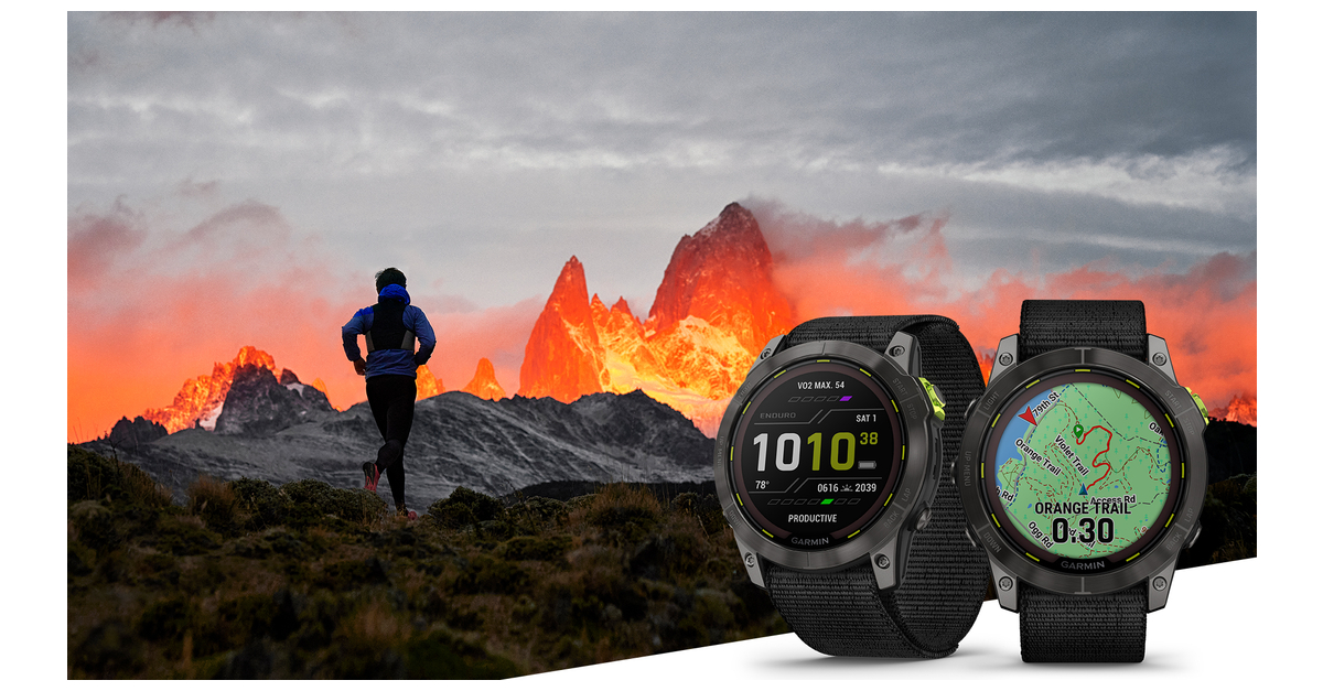Garmin Enduro 2 ultraperformance smartwatch adds mapping, touchscreen and its longest-ever battery life