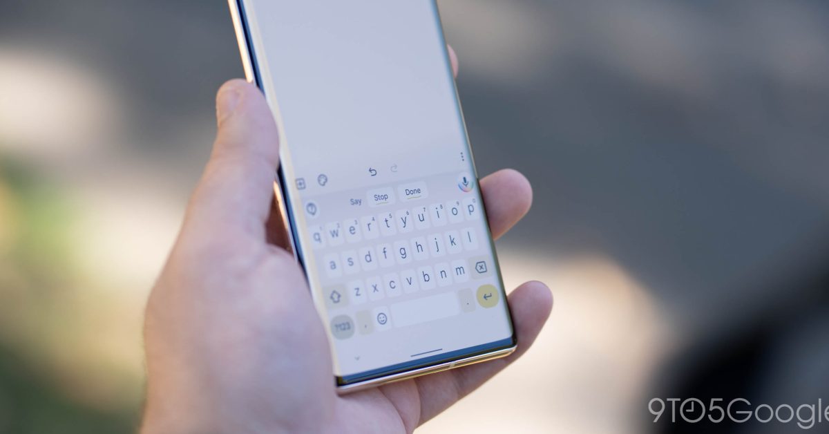 Gboard readying more Material You: Shortcuts bar