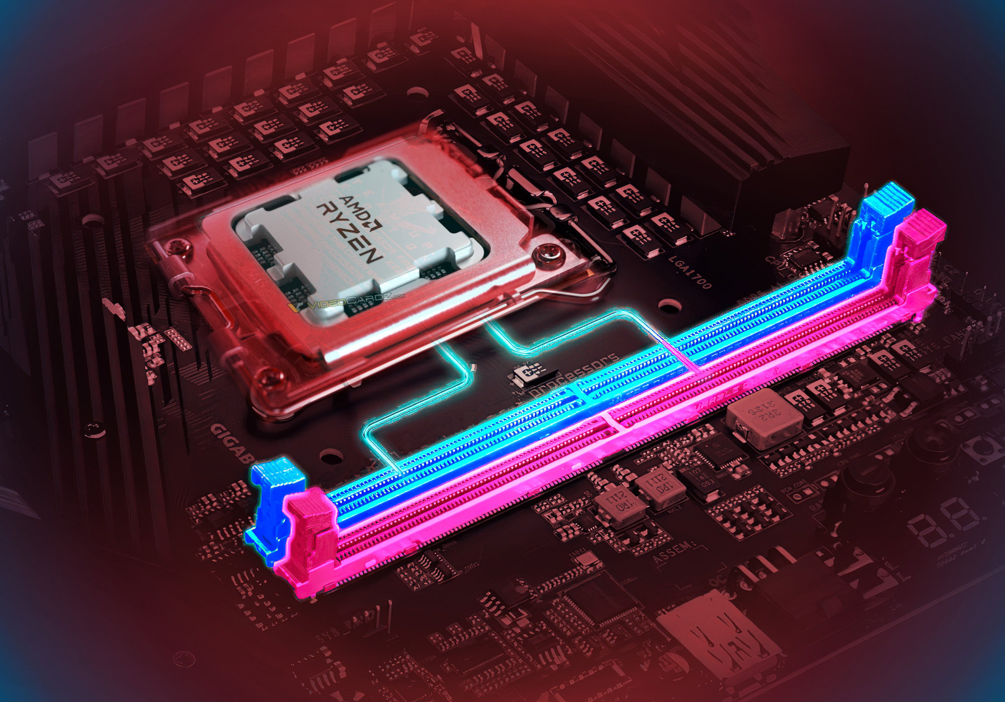 Gigabyte AM5 Tachyon overclocking motherboard to be based on AMD B650 chipset, not X670