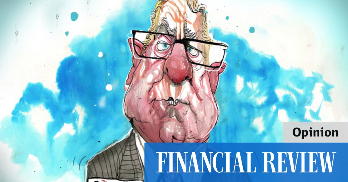 Gonski flies back to Sydney Airport