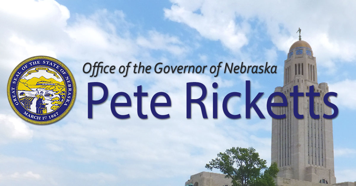 Gov.  Ricketts Releases Statement on Potential Special Session to Amend Nebraska's Abortion Laws