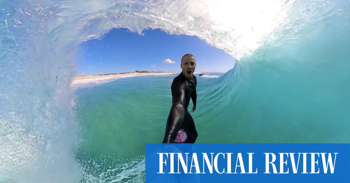 How surfing and ice baths helped Hard Fizz head of marketing Joel Scott overcome the stresses of the past few years