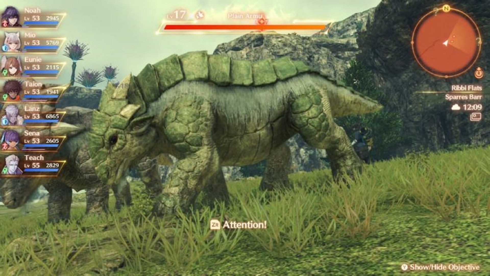 A regular Armu in Xenoblade Chronicles 3 (Image via Nintendo)