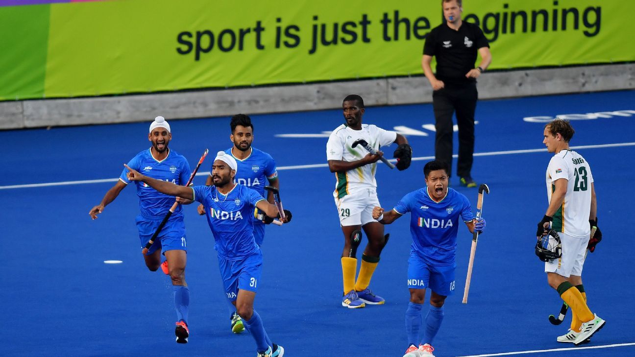 India beat South Africa 3-2 in men's hockey semi-finals