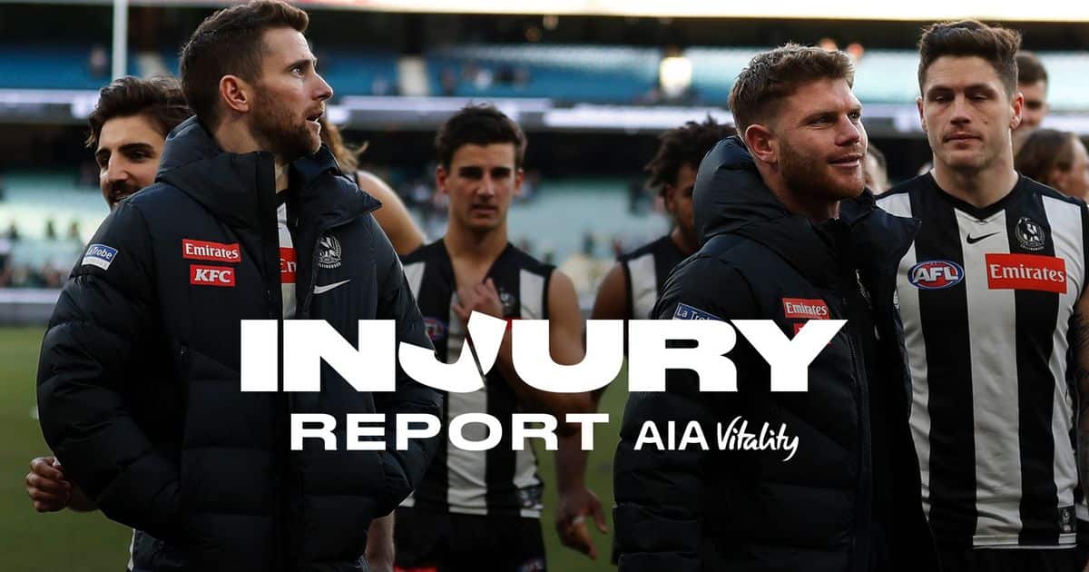 Injury Report: Round 21
