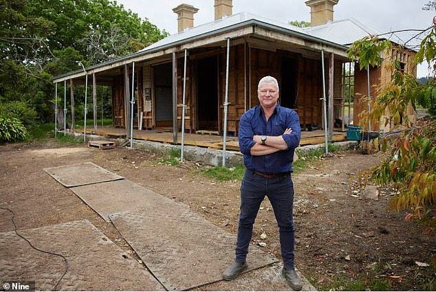 Scotty Cam, 59, has taken on the combined role of hosting The Block while also being given his own country retreat to renew