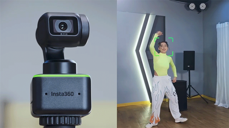 Insta360’s New 4K Webcam Follows You Around Your Room and Looks Down to Share What’s on Your Desk