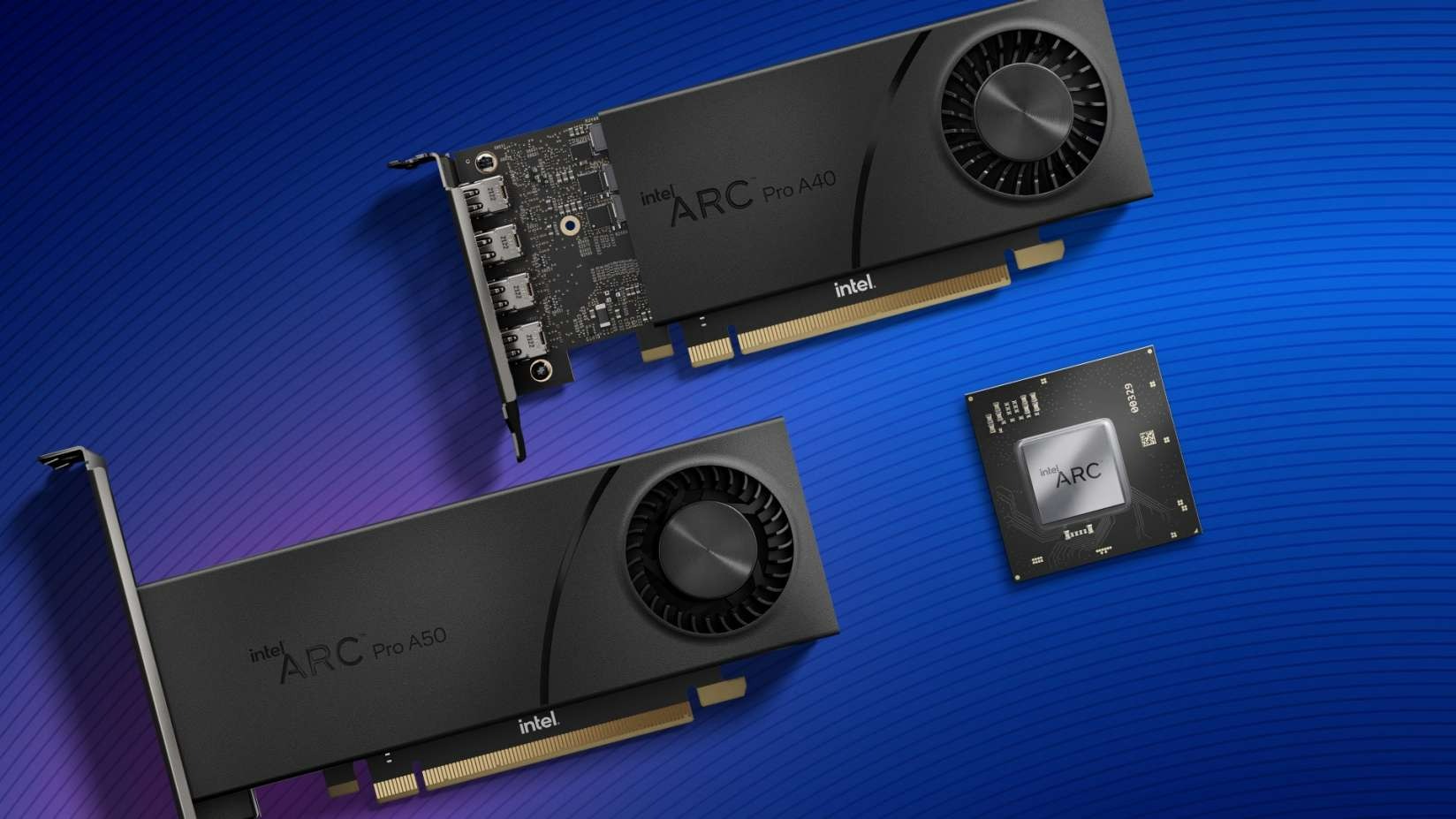 Intel announces Arc Pro A40 and Arc A50 professional desktop GPUs