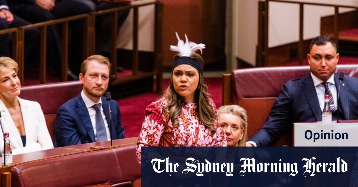 Jacinta Price is perhaps worth listening to