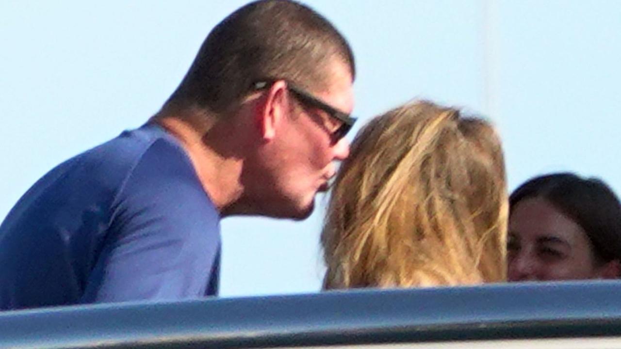 James Packer parties with young women in bikinis on superyacht