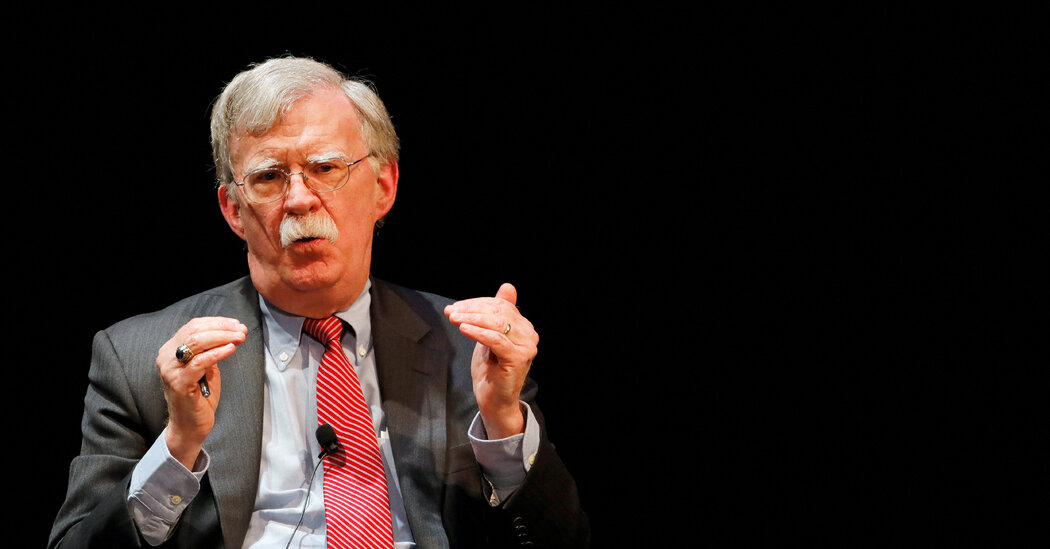 Justice Dept. Charges Iranian in Plot to Kill John Bolton