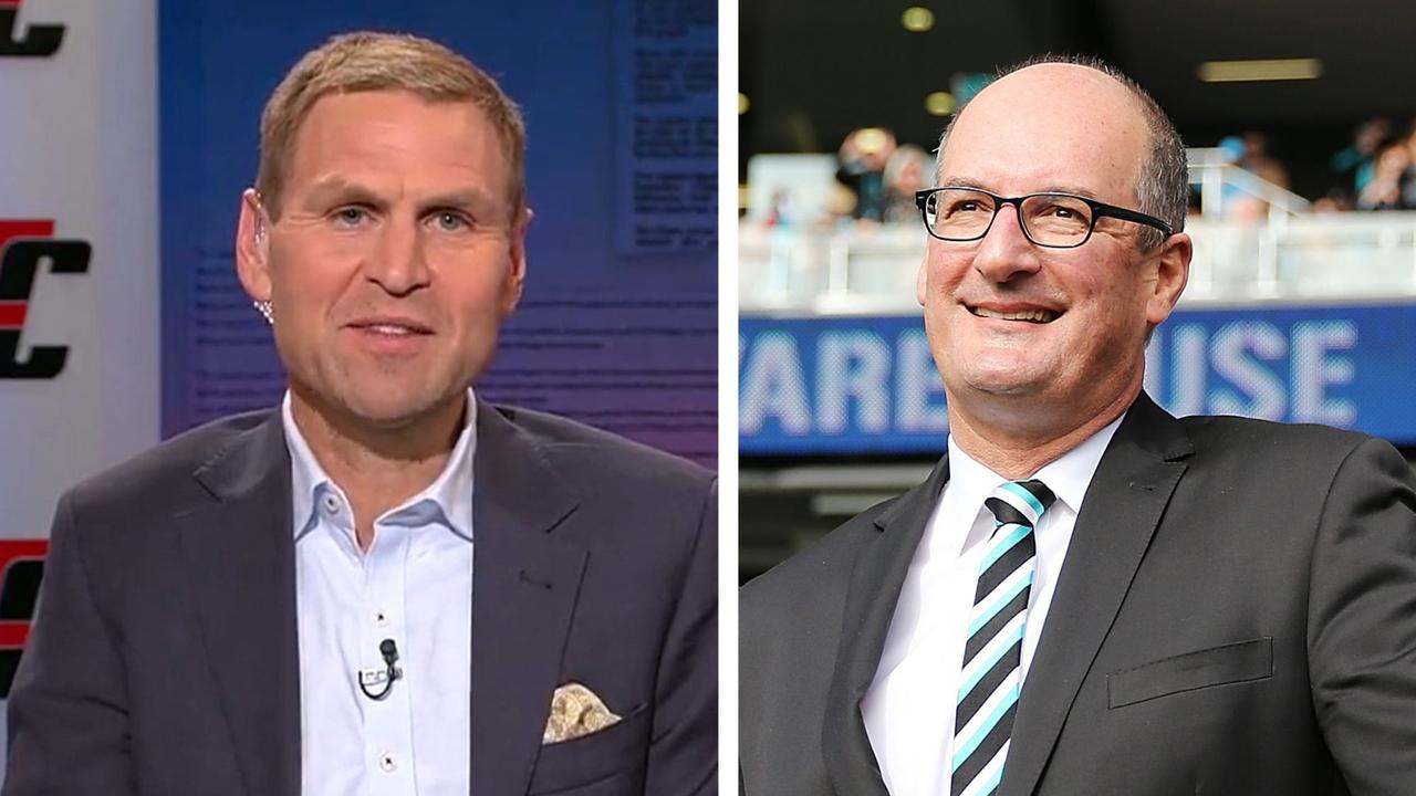 Kane Cornes slams Port Adelaide boss David Koch's 'watch out' warning amid Ken Hinkley drama