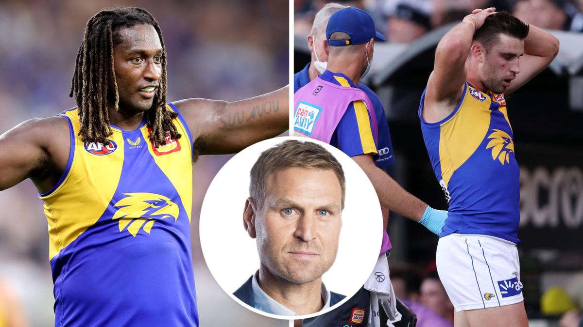 Kane Cornes slams West Coast Eagles and coach Adam Simpson for letting professional standards slip