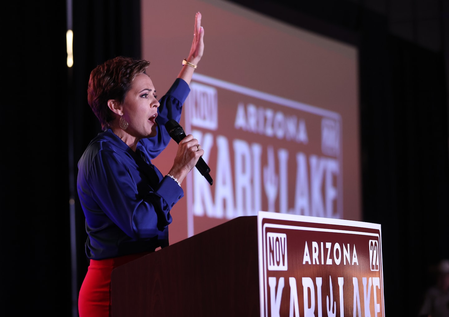 Kari Lake wins Arizona Republican race for governor