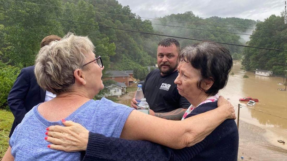 Kentucky flooding: Man rescues 5 children and 2 of his former school teachers from flooded homes