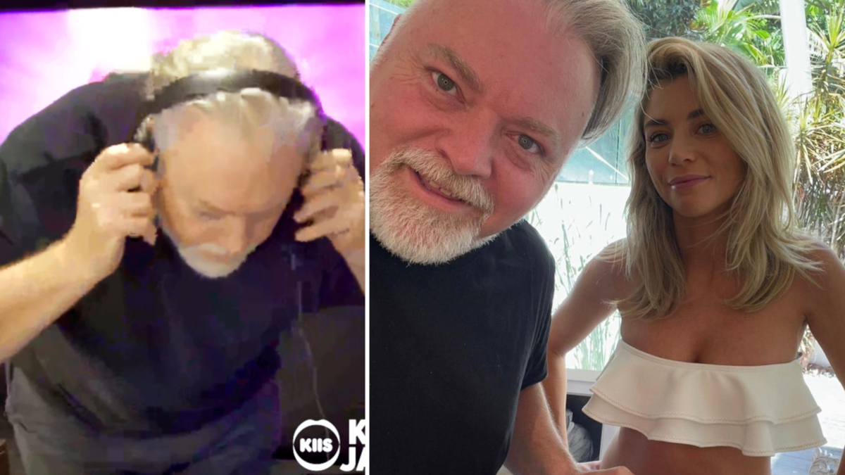 Kyle Sandilands leaves mid-show as pregnant fiancée Tegan Kynaston goes into labor