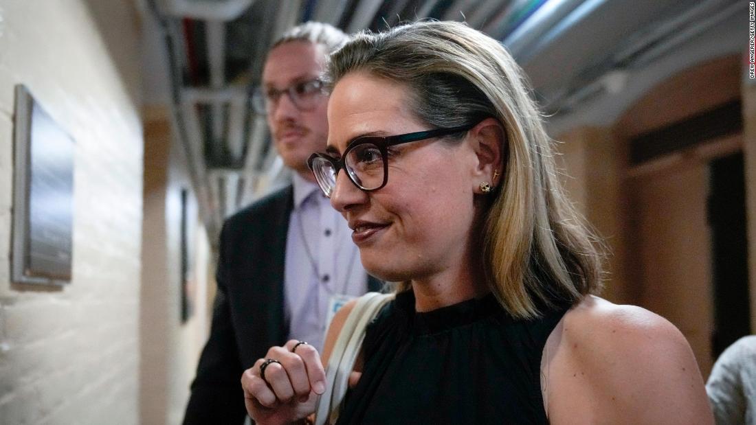 Kyrsten Sinema raises concerns about proposed tax in Democrats' bill