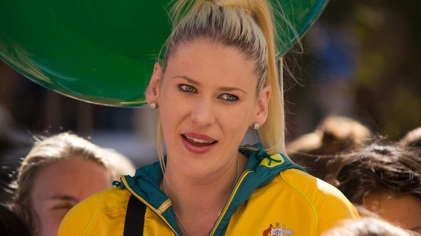 Basketball start Lauren Jackson