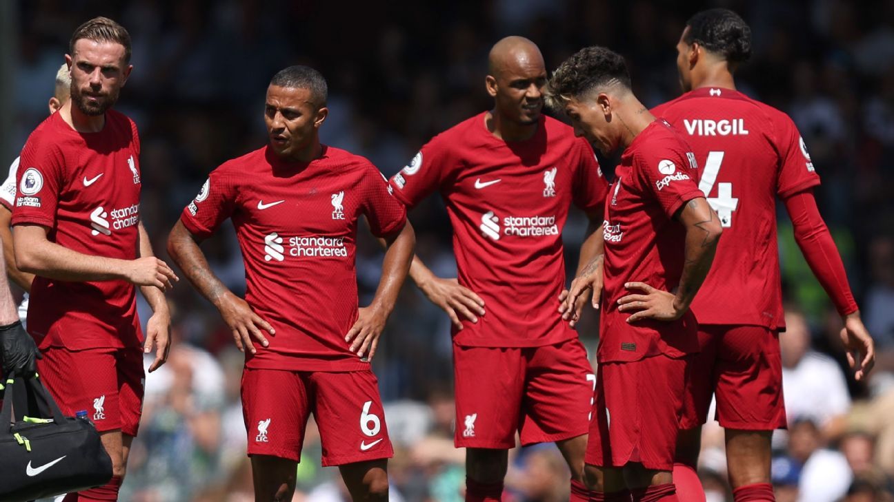 Liverpool rescue a point at Fulham, but could be left playing catch-up