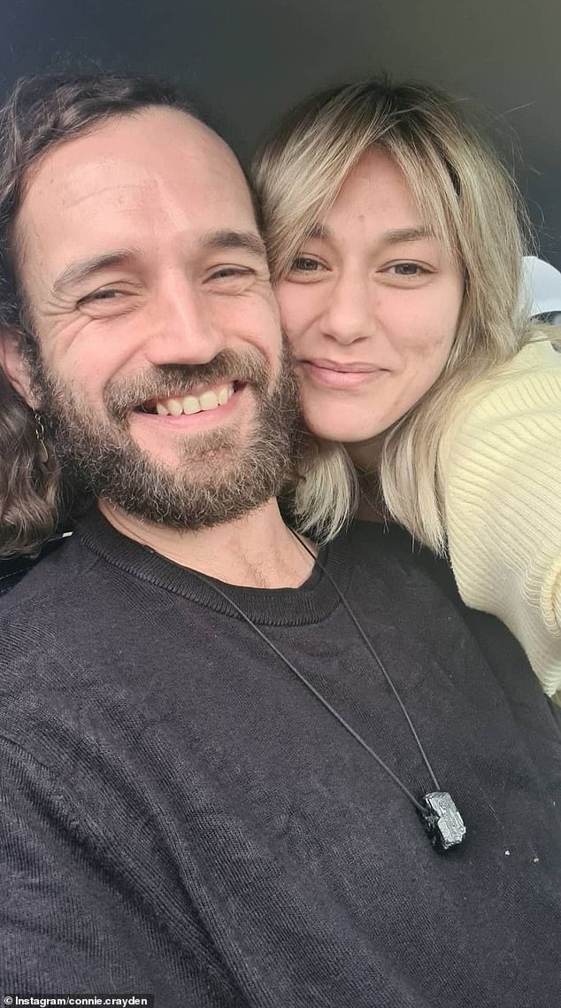 Married At First Sight bride Connie Crayden, 29, (right) has been left heartbroken after ending her relationship with music producer Daniel Caswell (left)
