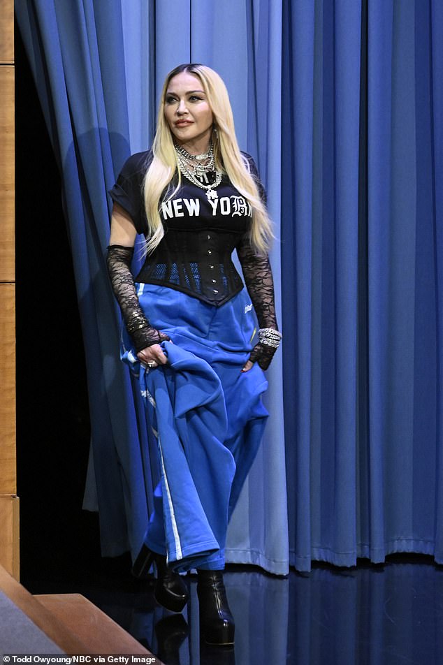 Career: While her illustrious career has spanned more than five decades, Madonna revealed Wednesday on The Tonight Show her reps thought her career was over after an accidental backside flash in the early 1980s