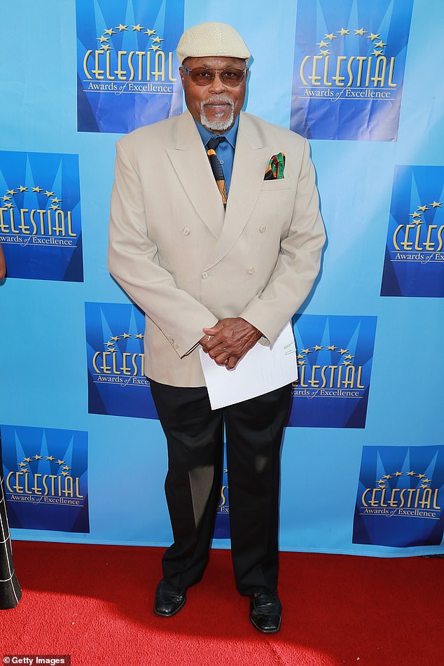 The latest: Magnum, PI actor Roger E. Mosley has died at the age of 83, his daughter announced on Sunday.  He was pictured at a 2017 event in Glendale, California