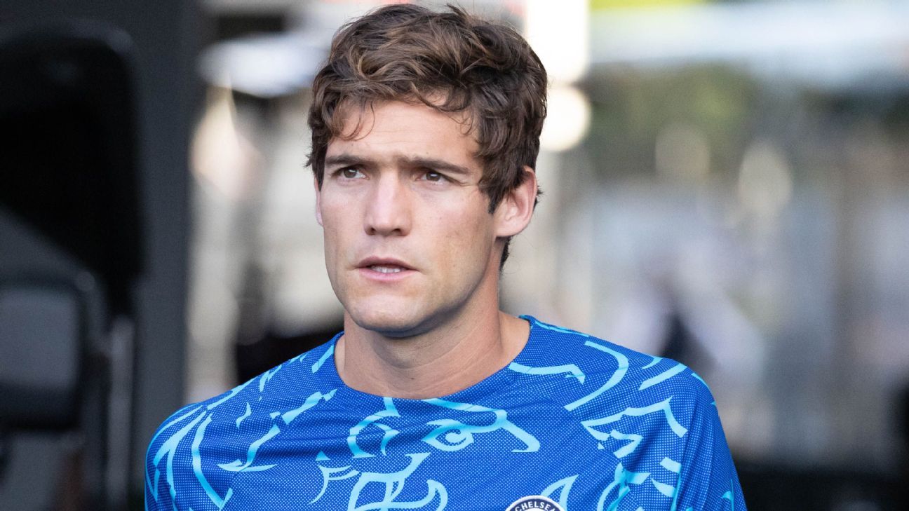 Marcos Alonso wants to leave Chelsea, says boss Thomas Tuchel after opening Premier League win