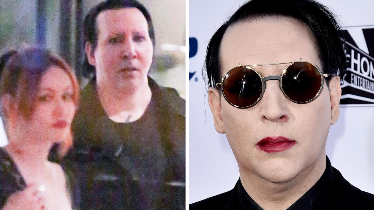 Marilyn Manson steps out in rare outing with wife Lindsay Usich