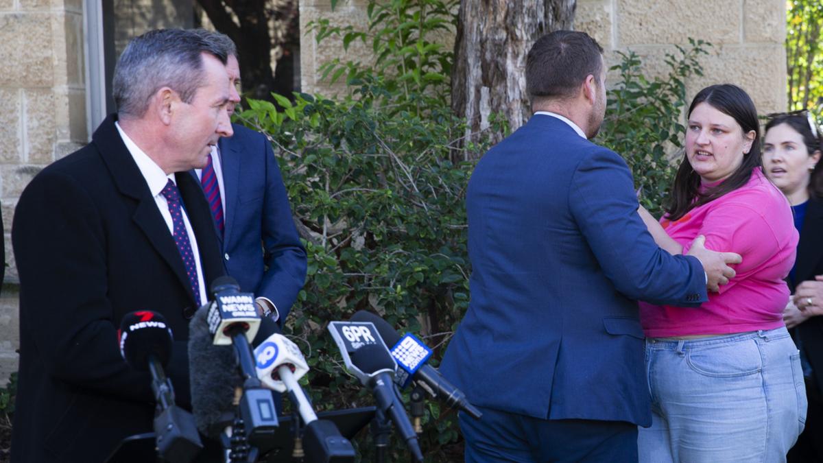 Mark McGowan in security scare after University of WA student targets him over abortion at press conference