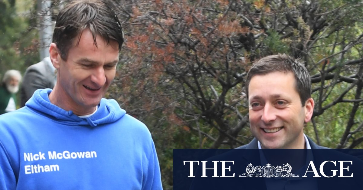 Matthew Guy's new chief panned Victorian Liberal Party and ability to beat Daniel Andrews in preselection speech