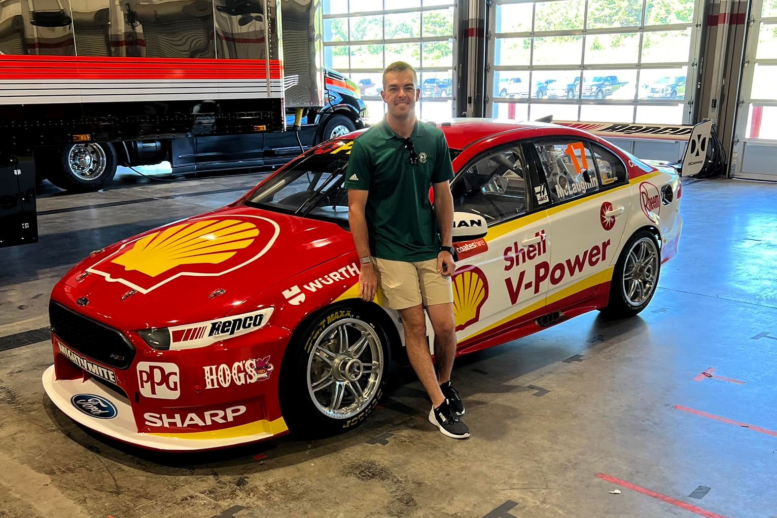 McLaughlin reunited with 2018 championship Falcon
