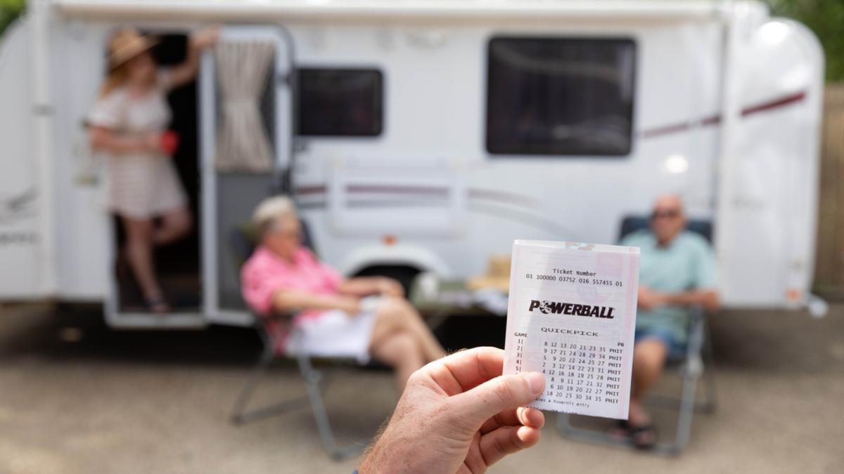 Melbourne grandma from Truganina wins $20 million Powerball draw after husband tells her not to buy ticket