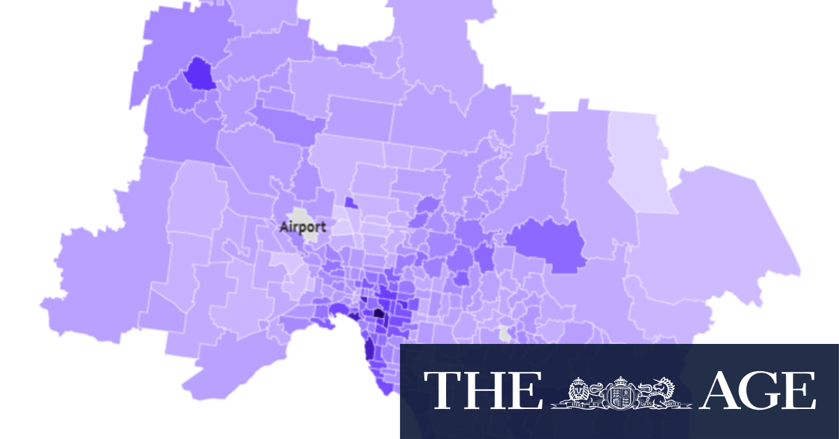 Melbourne's most wealthy suburbs identified in tax office data