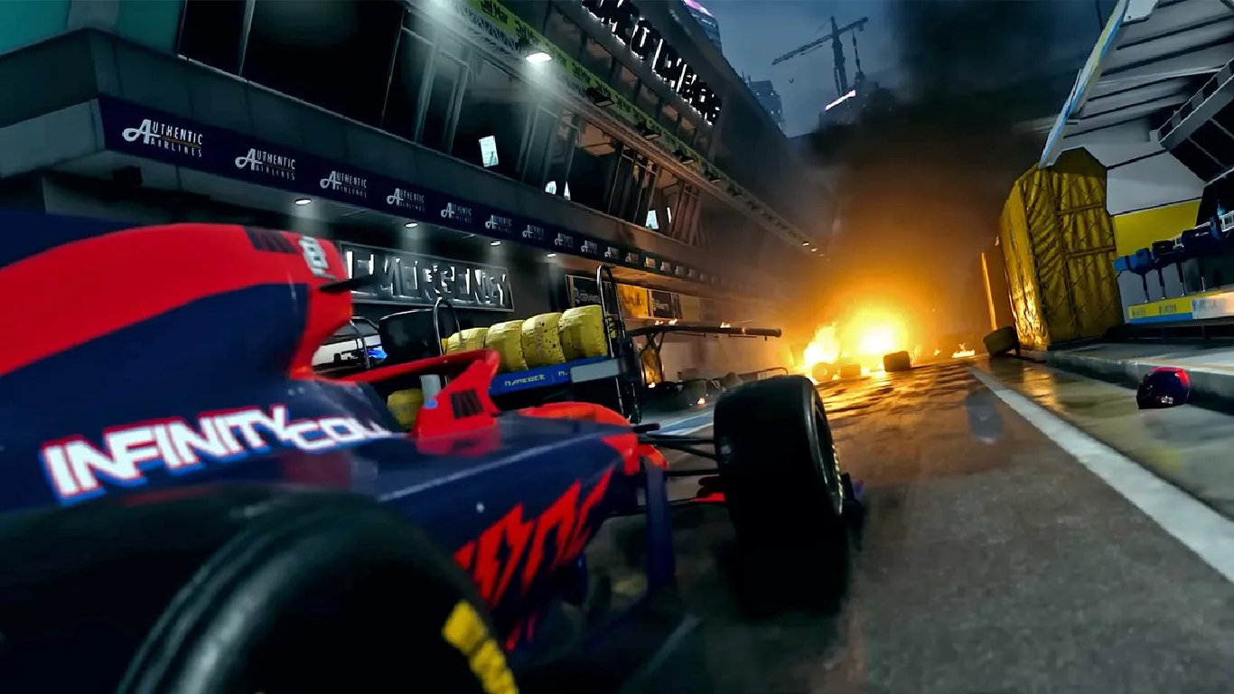 Modern Warfare 2 Features A Formula 1 Map