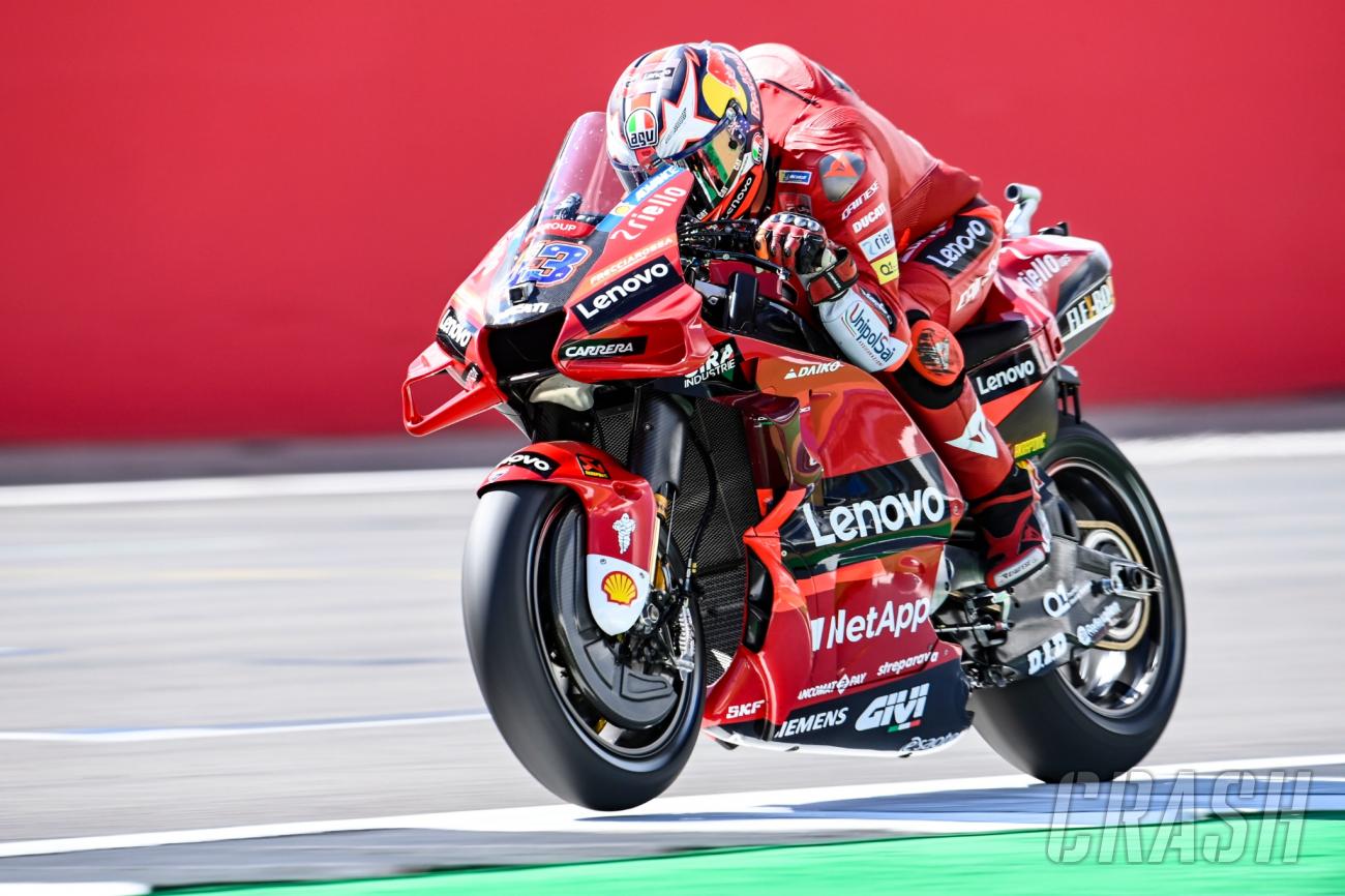 MotoGP Silverstone: Jack Miller 'got a little trigger happy, fired it at the wall' |  MotoGP