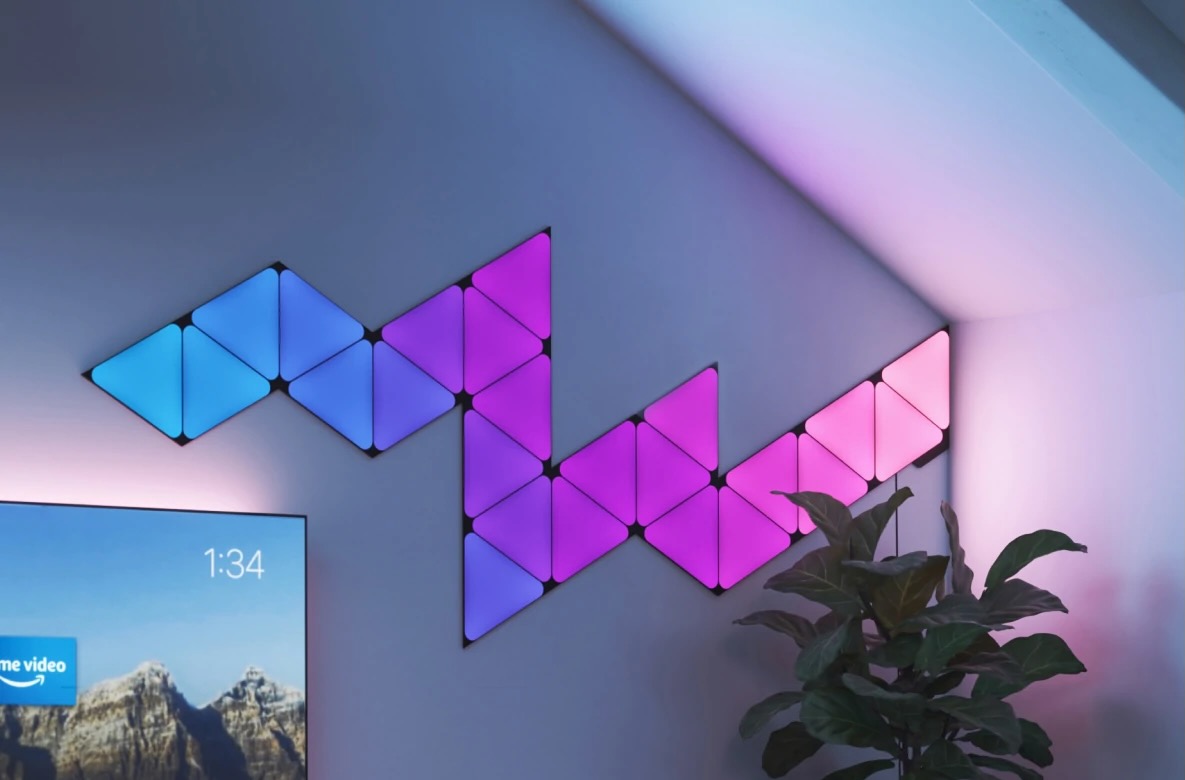 Nanoleaf celebrates 10th anniversary with Ultra Black Shapes smart lighting panels
