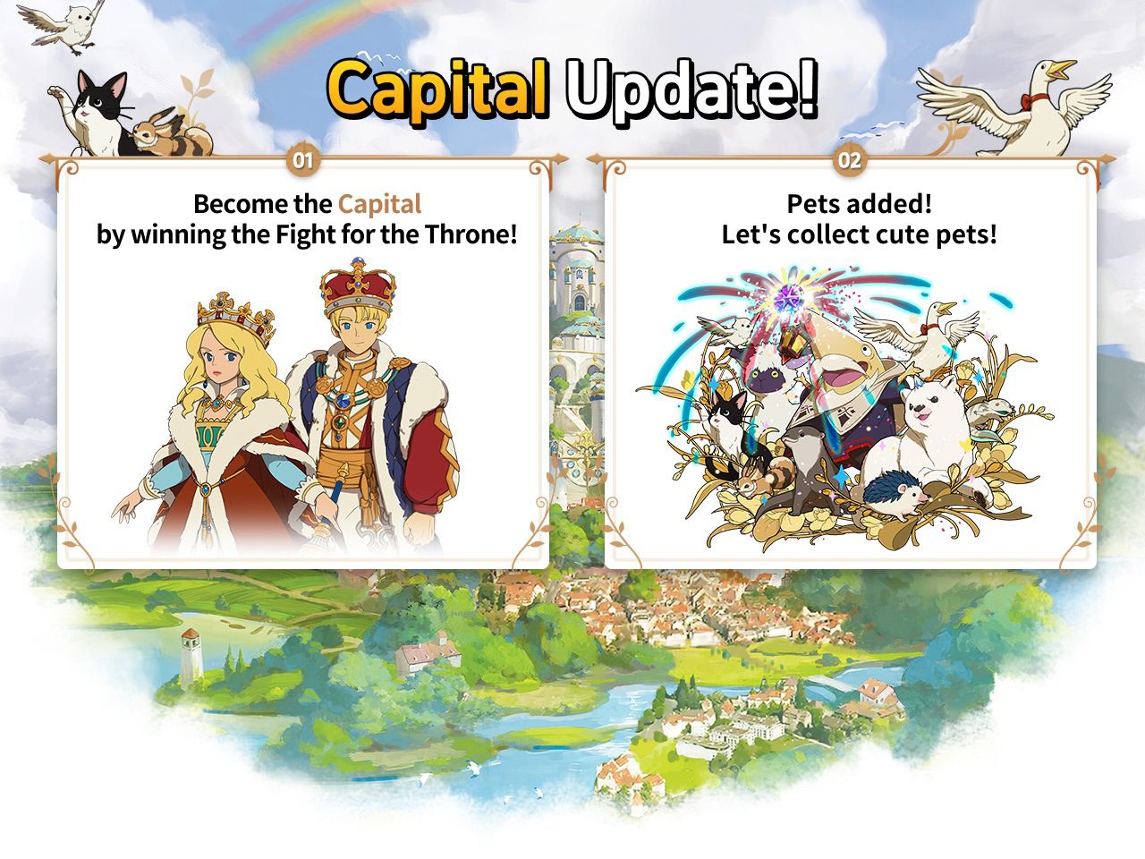 Ni no Kuni: Cross Worlds Receives New Major Update 'Fight for the Throne'