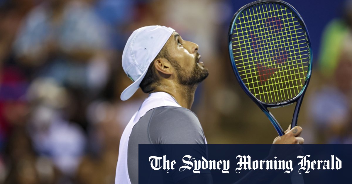 Nick Kyrgios into final in Washington