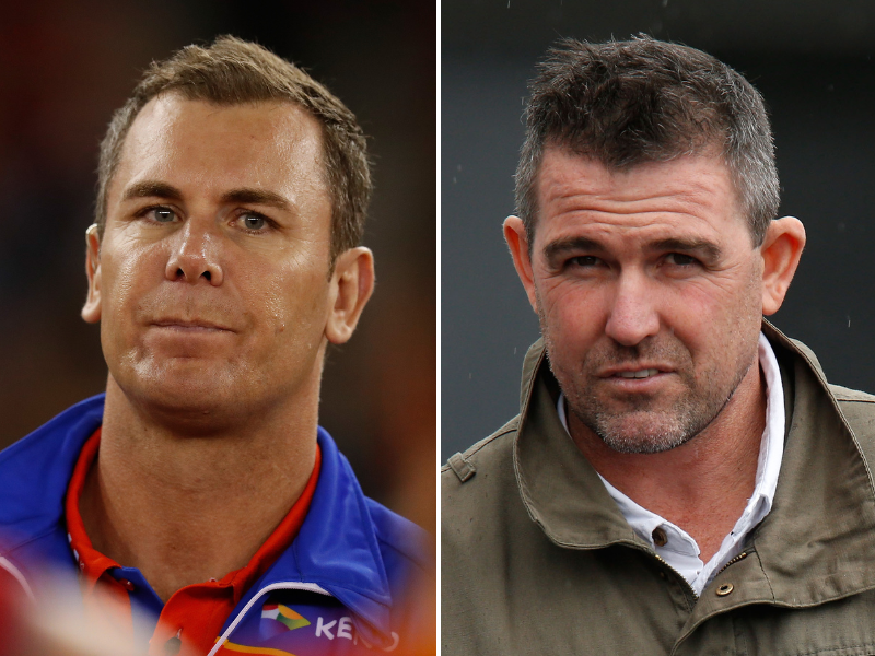 North Melbourne champions Carey and Stevens involved in altercation