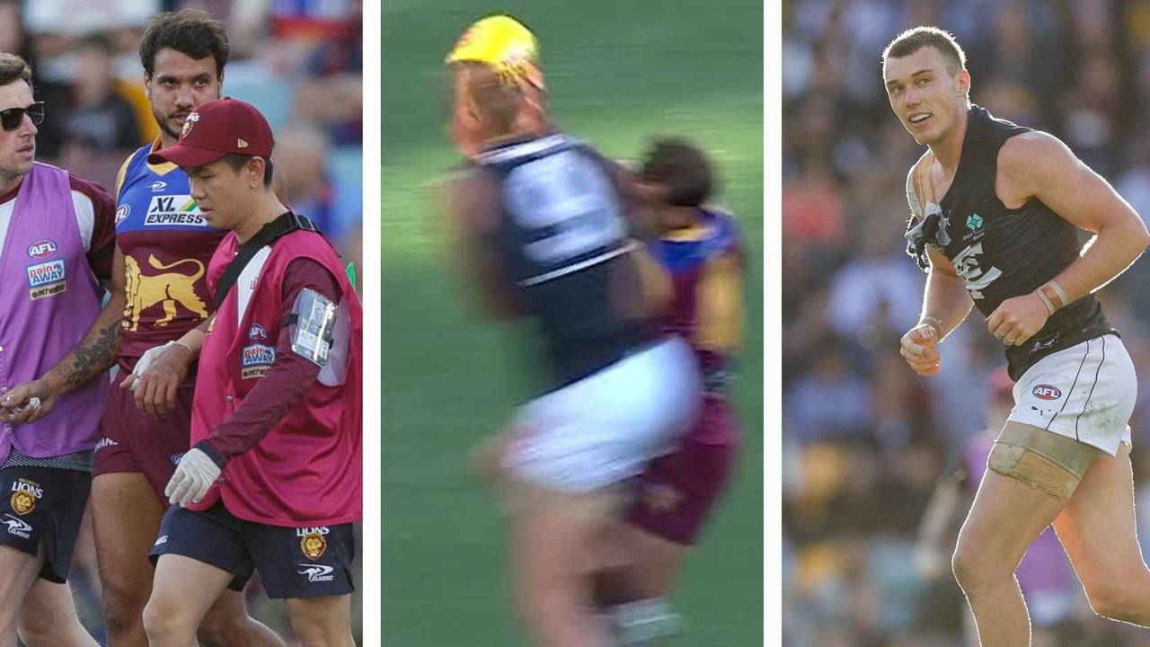 Patrick Cripps bump on Callum Ah Chee video, Brisbane Lions vs Carlton Blues, Match Review Round 21, MRO