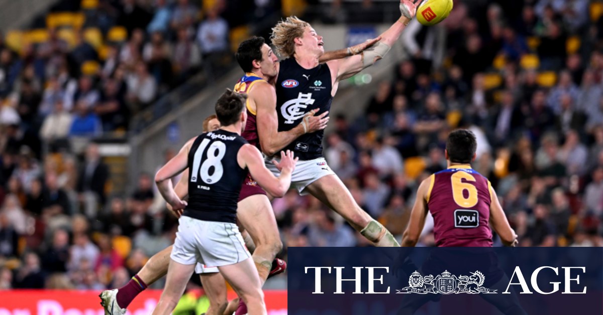 Patrick Cripps to face match review scrutiny over hit on Callum Ah Chee