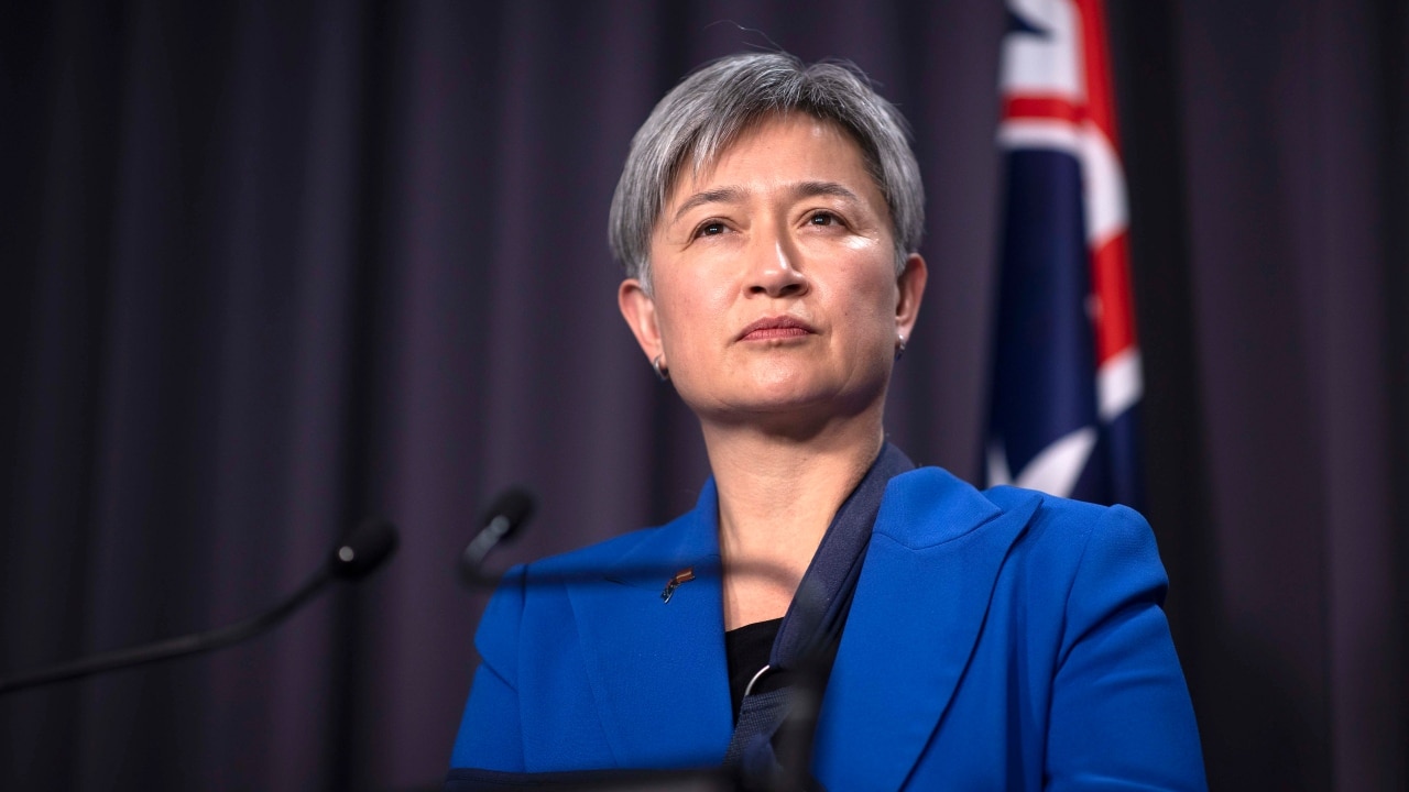 Penny Wong defends push for China to 'de-escalate' tensions in Taiwan Strait and says region is concerned of 'risk of conflict'