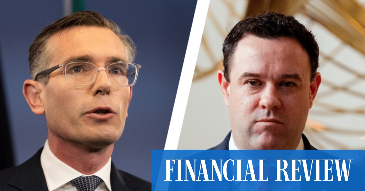 Perrottet under pressure as probe claims first scalp