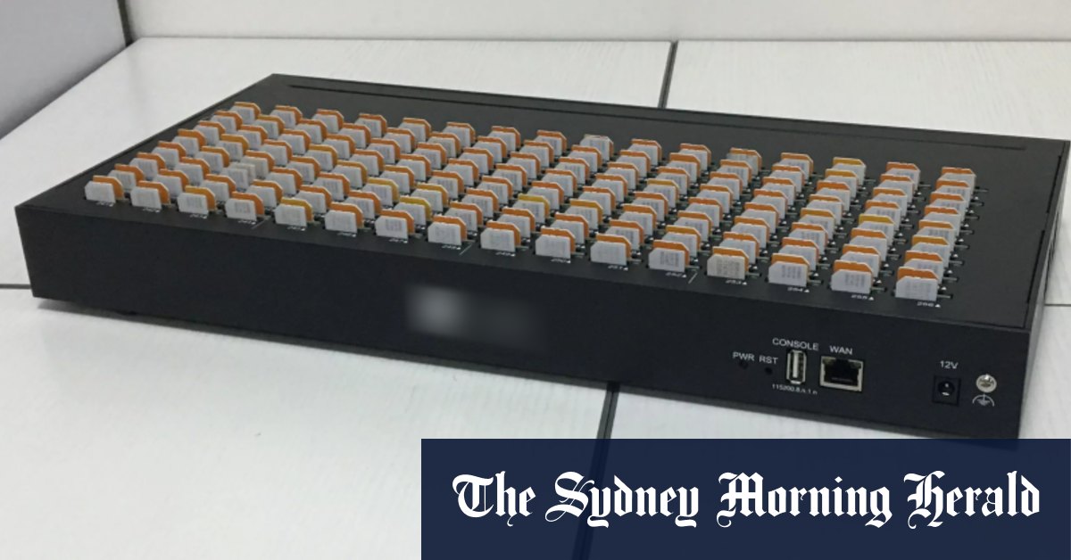 Phishing fraudsters used SIM box to fleece hundreds of victims, police allege