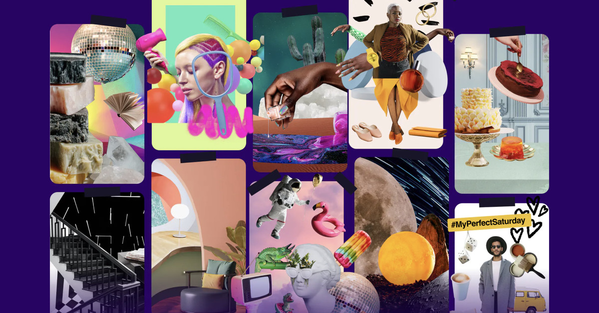 Pinterest's new app is here to help you slap together and share a mood board