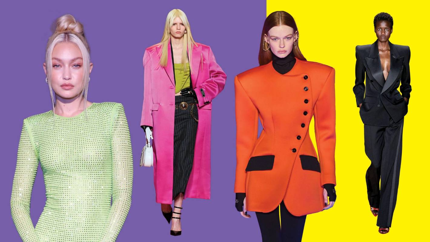 Power dressing: The shoulder pad returns
