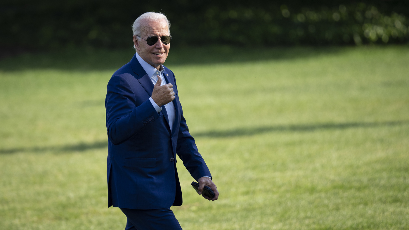 President Biden tests negative for COVID : NPR