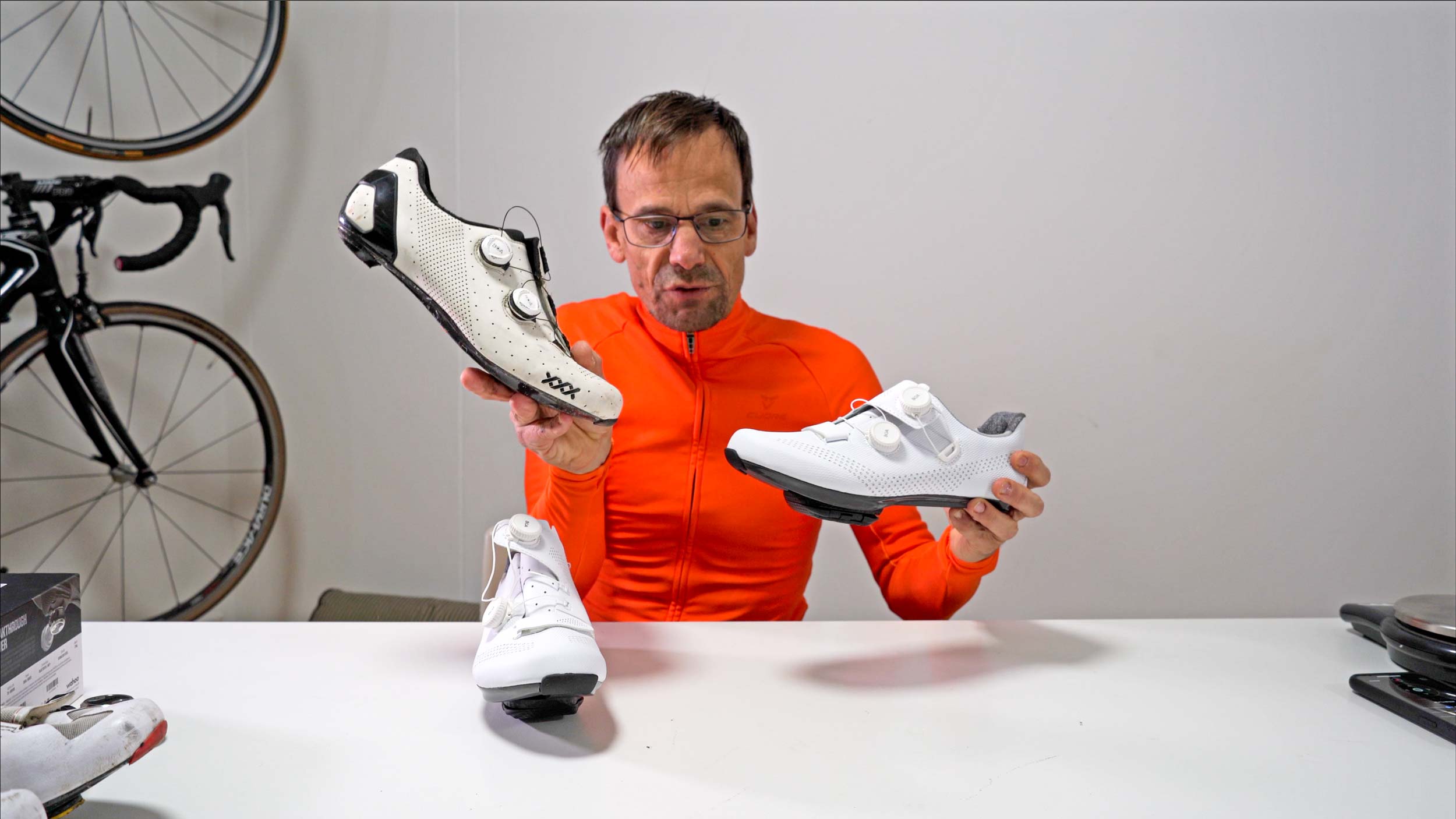 Product Review: cycling shoe + pedal + cleat comparison of several options