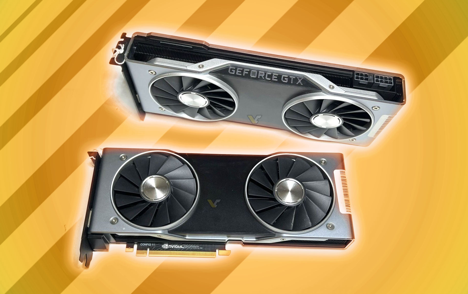 Prototype GeForce GTX 2080 graphics card spotted, the only known GTX with ray tracing support