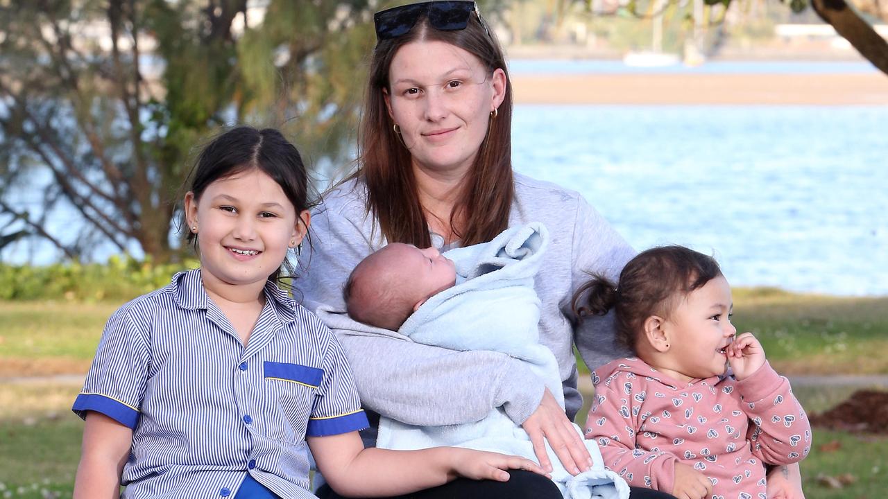 Queensland mum Alexi Bennett, partner and kids forced to live in motel room amid rental crisis